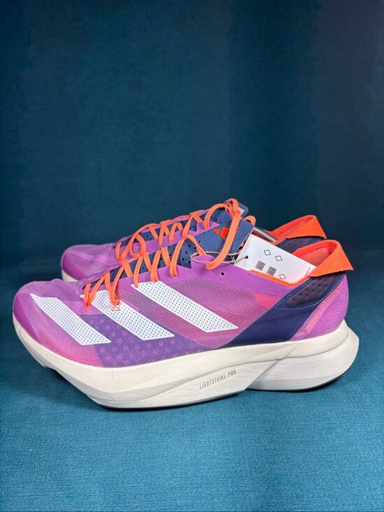 adidas Adizero Adios Pro 3 Mens Size 13 NWT Marathon Running Shoes Pulse Lilac main image 6